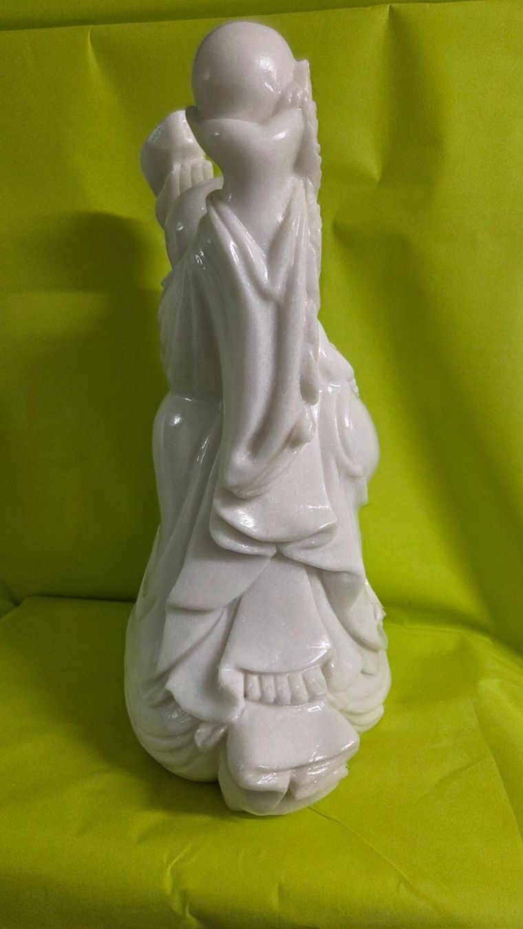 Sculture & Statue: Happy Buddha aus Marmor 55cm massiv – Nuovo (secondo la descrizione) da Roggliswil venduto da Mabelco 4