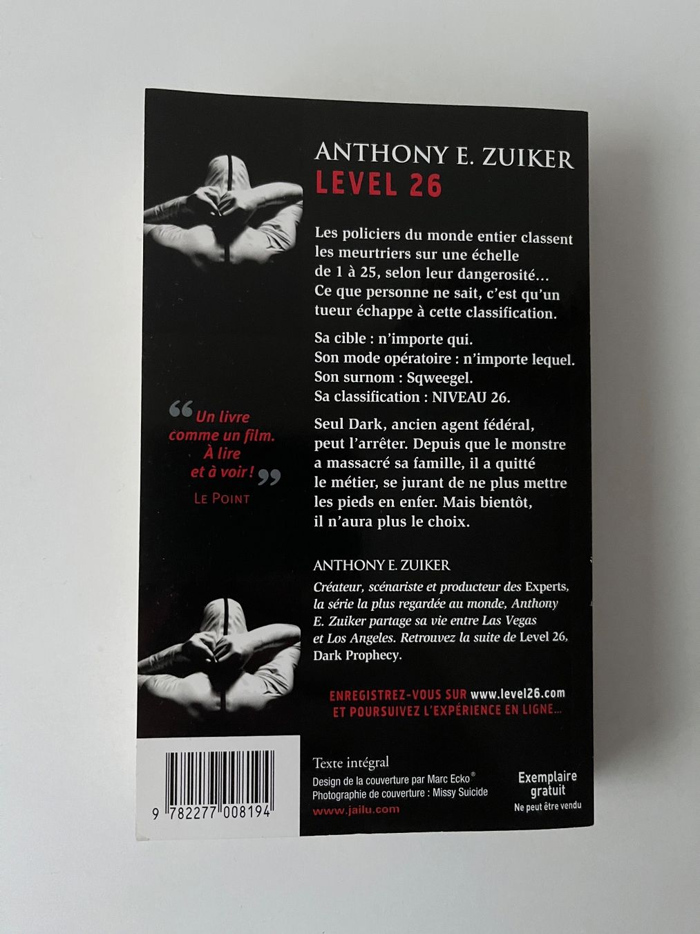 Libri: Level 26 - Anthony E. Zuiker – Usato da Petit-Lancy venduto da cinrox 1