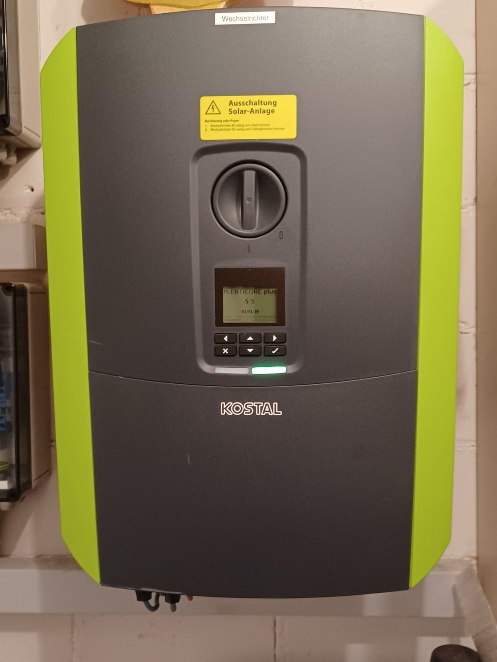 Inverter: KOSTAL Plenticore plus 5.5 Wechselrichter – Usato da Gerlikon venduto da claudiomanuel