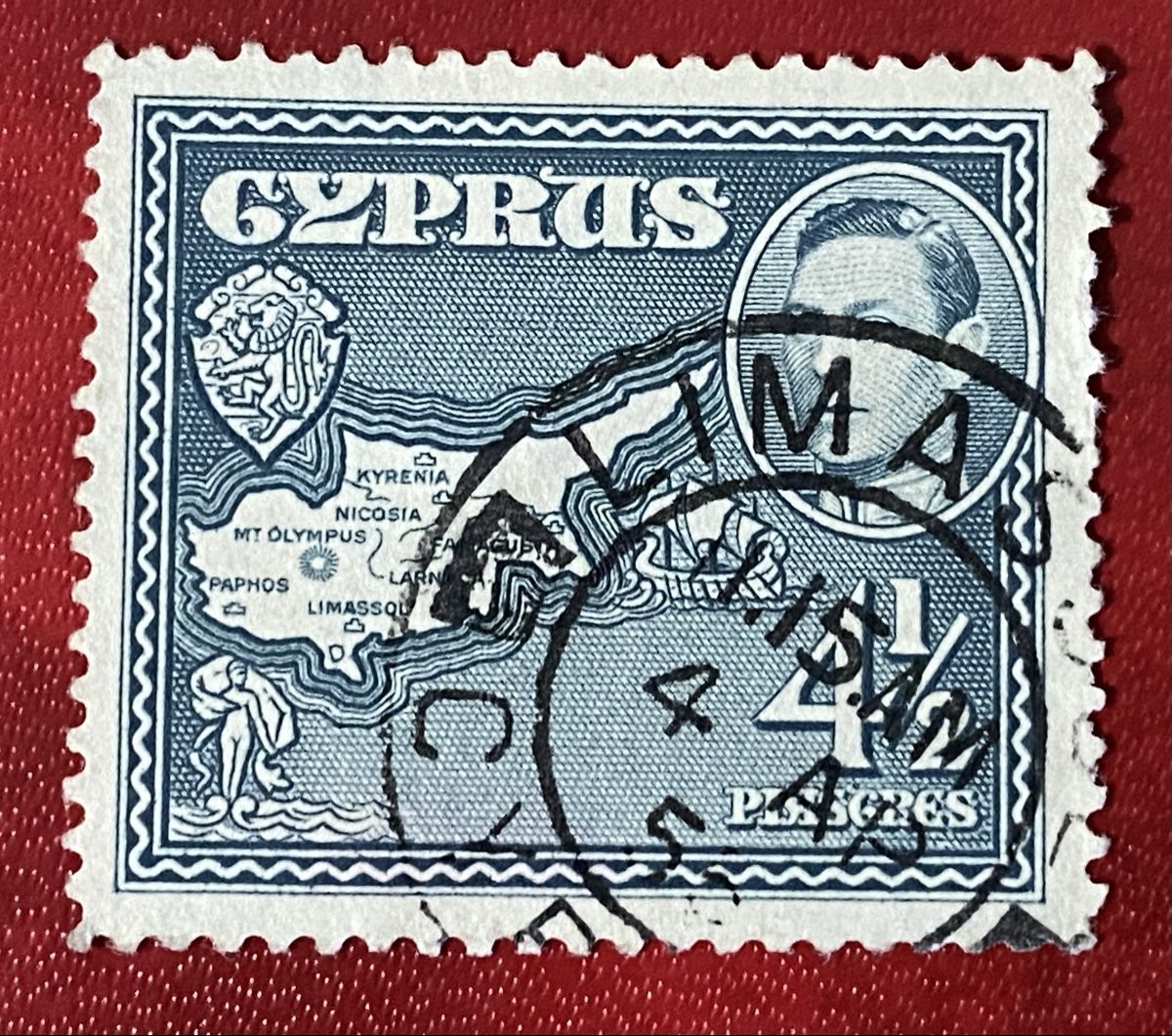Tutti i francobolli: Timbres - Chypre – Usato da Petit-Lancy venduto da Solcarm 3