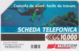Telefonkarte Italien Telecom Italia