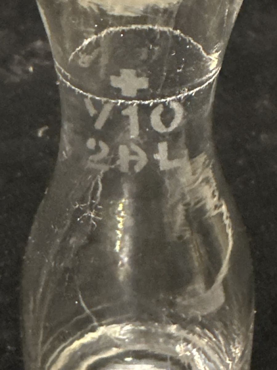 Carafes: Glas Karaffe +. C10. 2 dl geeicht  – D'occasion à Zürich par Chaeffeler 1