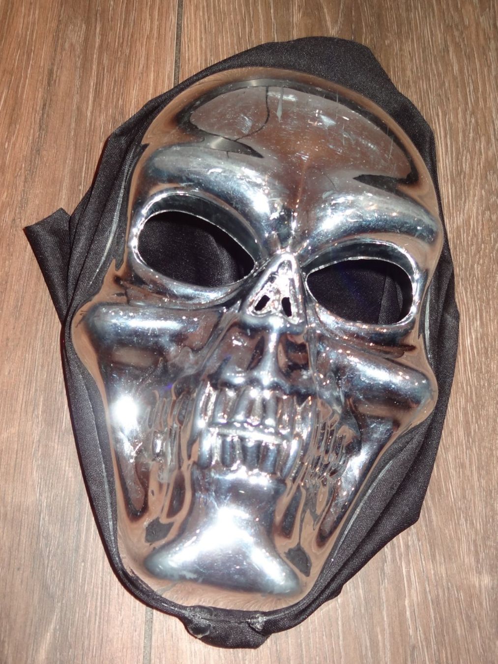 Costumes: Masque crâne couleur argenté – D'occasion à Satigny par salvatore73