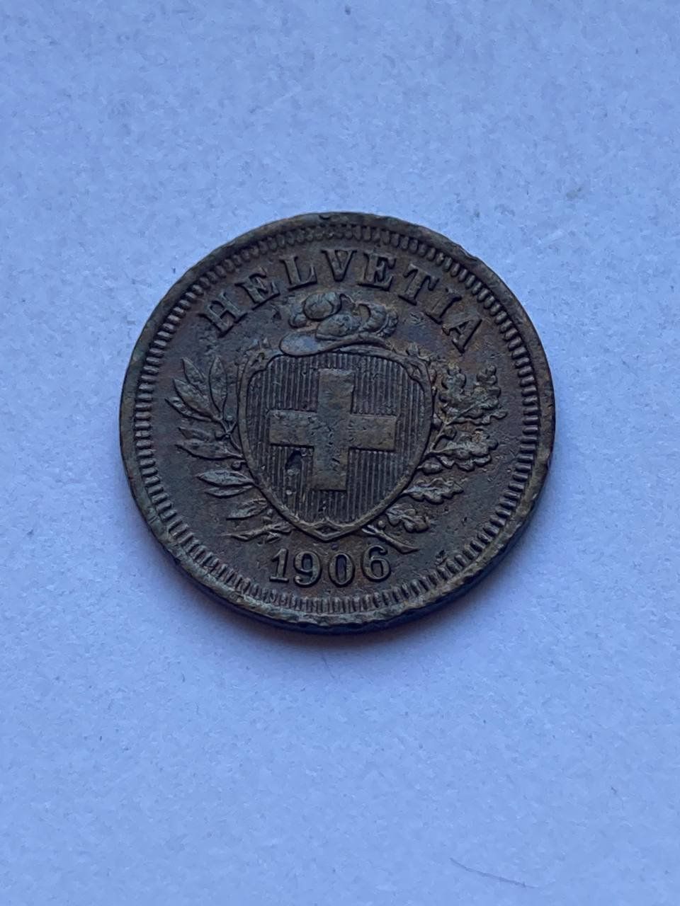 Alle Münzen: Schweiz 1 Rappen 1906 – Gebraucht aus Muralto von manueldisaba01