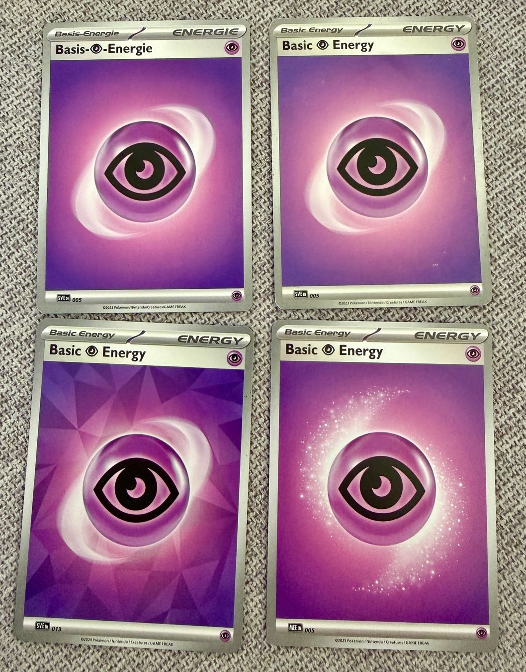 Pokémon Sammelbilder & Trading cards: Pokemon Karte Energy Psychic – Gebraucht aus Höri von PSMarinho
