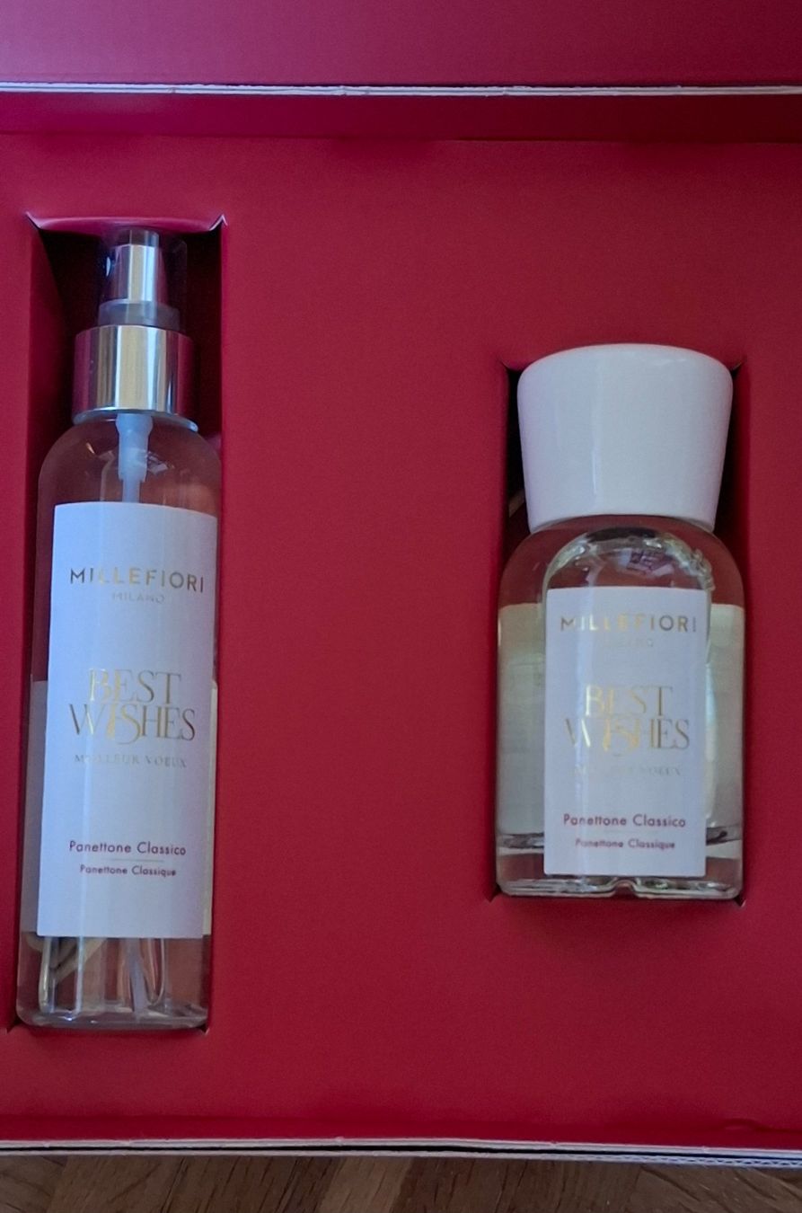 Raumspray: Coffret Millefiori, Diffuseur et parfum spray, Panettone/Box – Neu und originalverpackt aus MOUTIER von Anto21 2