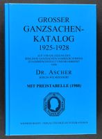 ASCHER WELT-GANZSACHENKATALOG, NEUDRUCK MIT "NEUEN PREISEN"