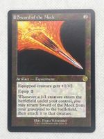 Seltene Sammelkarte "Sword of the Meek" Magic The Gathering