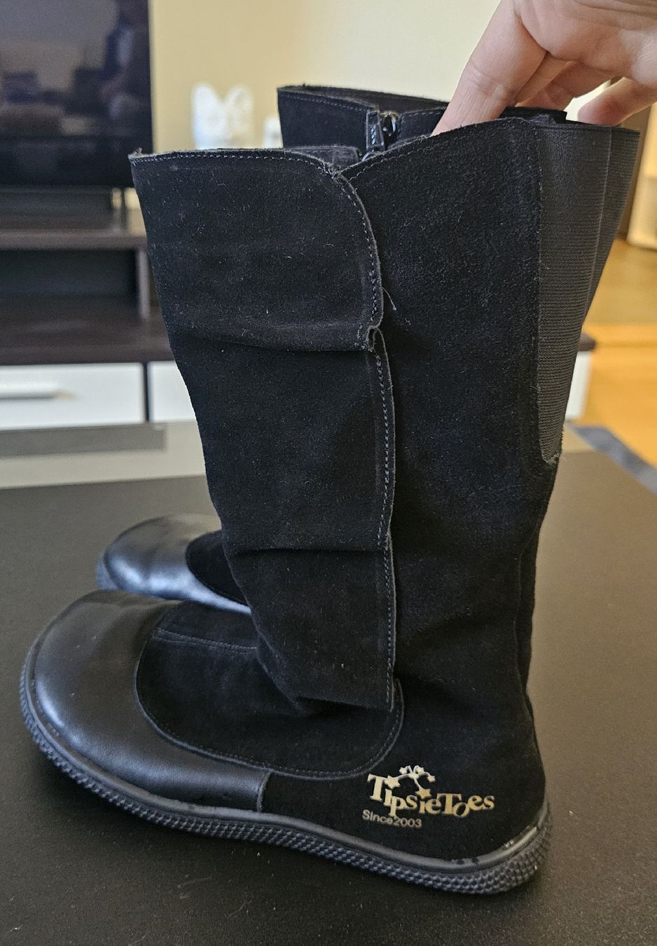 Scarpe da donna: Barfuß Winterstiefel echte Leder Fellfutter Gr.38. – Usato da Basel venduto da AlinaK-G 4