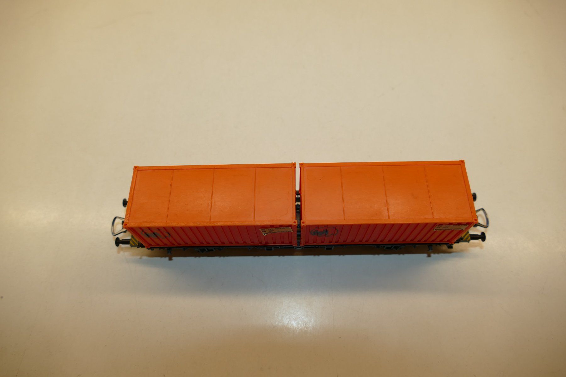 Modellini di ferrovie: Röwa H0: Containerwagen SSI Container – Nuovo (secondo la descrizione) da Niederhasli venduto da rail-duerst 4