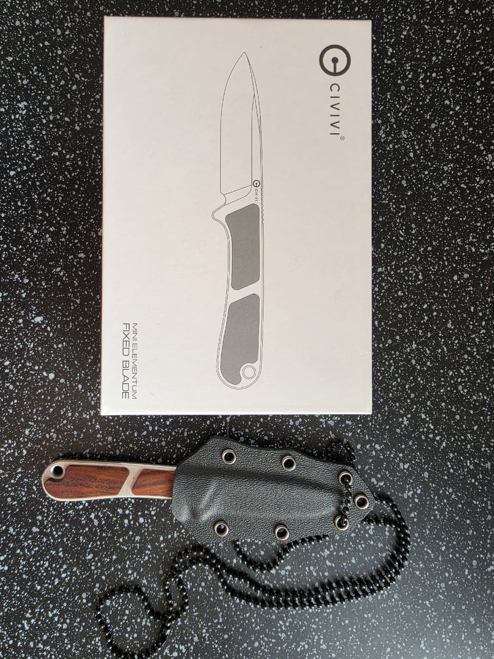 Militärmesser: Civivi Mini Elementum Neck Knife  – Neu und originalverpackt aus Erlinsbach SO von Challenger604 1