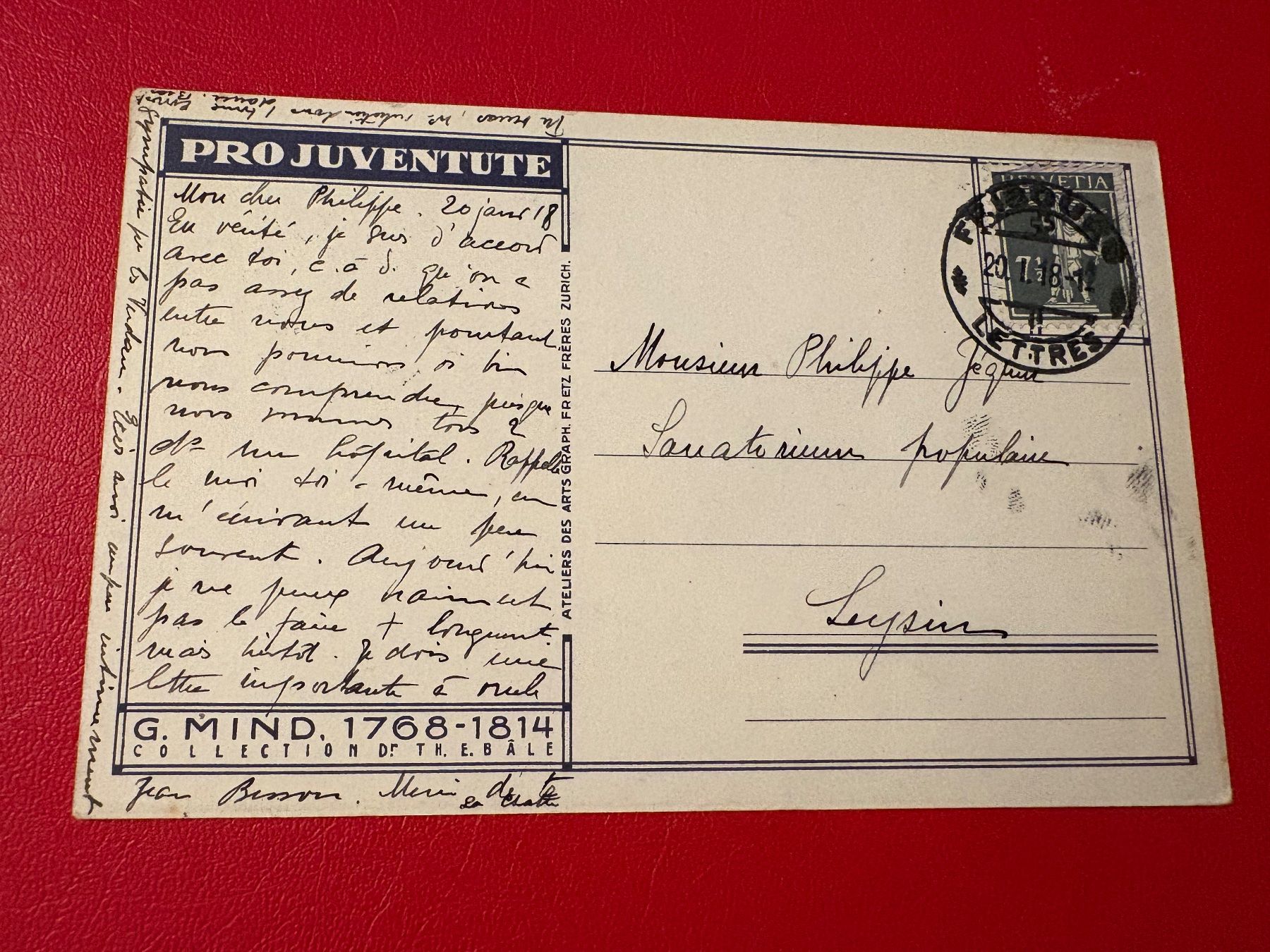 Cartoline postali: Pro Juventute 1916 / Gigampfi – Usato da St-Légier-La Chiésaz venduto da Theo005 1