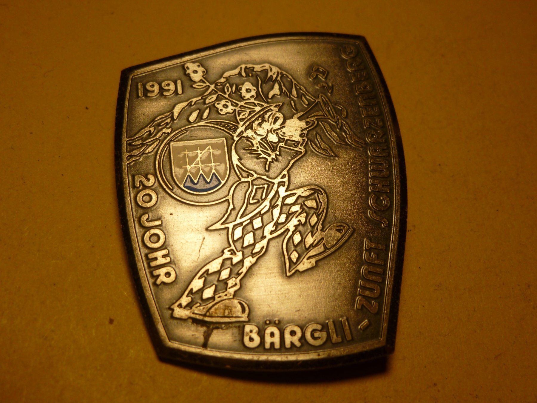 Placchette & Badge: SCHWARZENBERG 1991 SILBER – Usato da Ried (Muotathal) venduto da Mandarin02