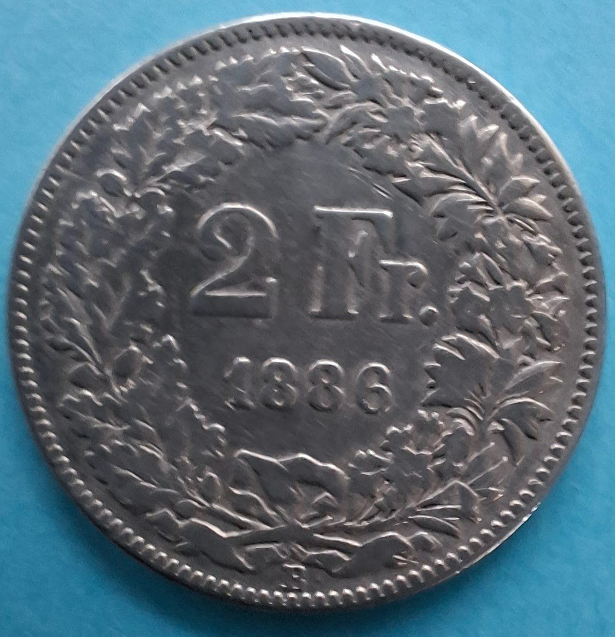 Toutes les monnaies: CHF___2.00 1886 TB – D'occasion à Fribourg par Kiki020 1