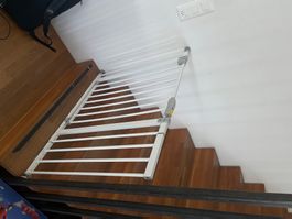 Schutzgitter Treppenschutz weiss zwei Stück