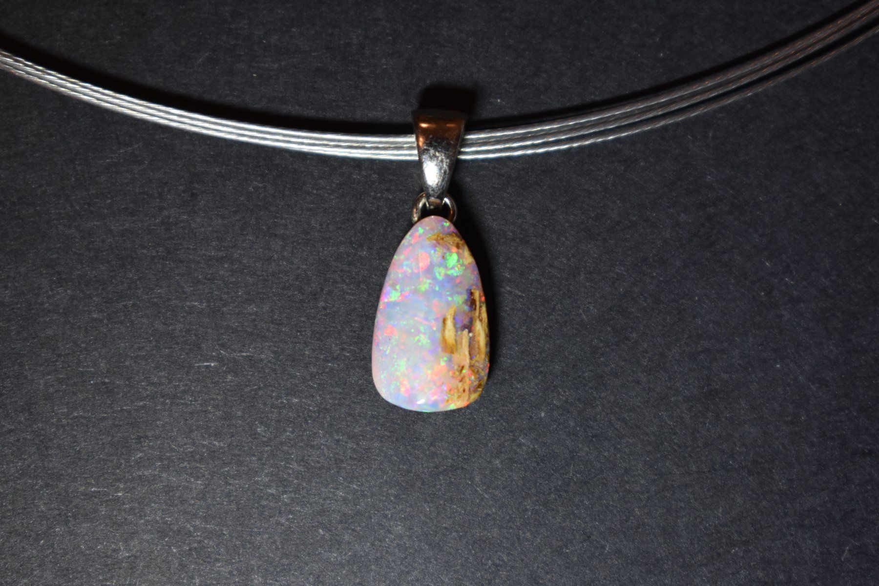 Edelsteine: Boulder Opal Anhänger – Neu (gemäss Beschreibung) aus Aarwangen von kay_f7f5 1