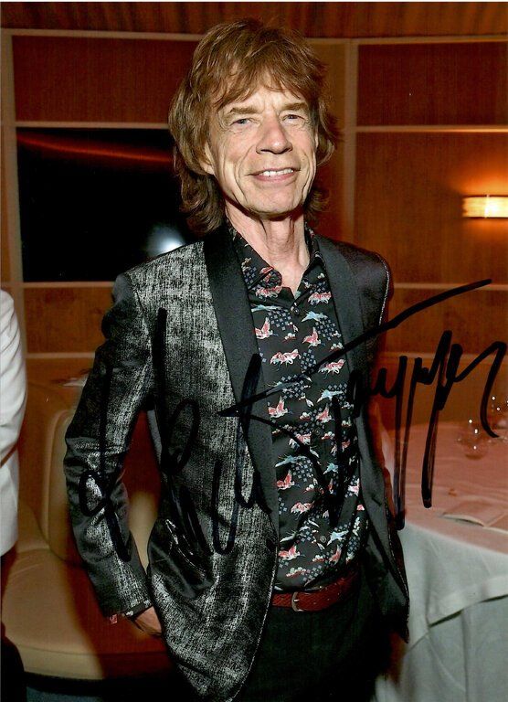 Autografi: Mick JAGGER / TOP AUTOGRAMM – Usato da Egg b. Zürich venduto da bunny-dieter