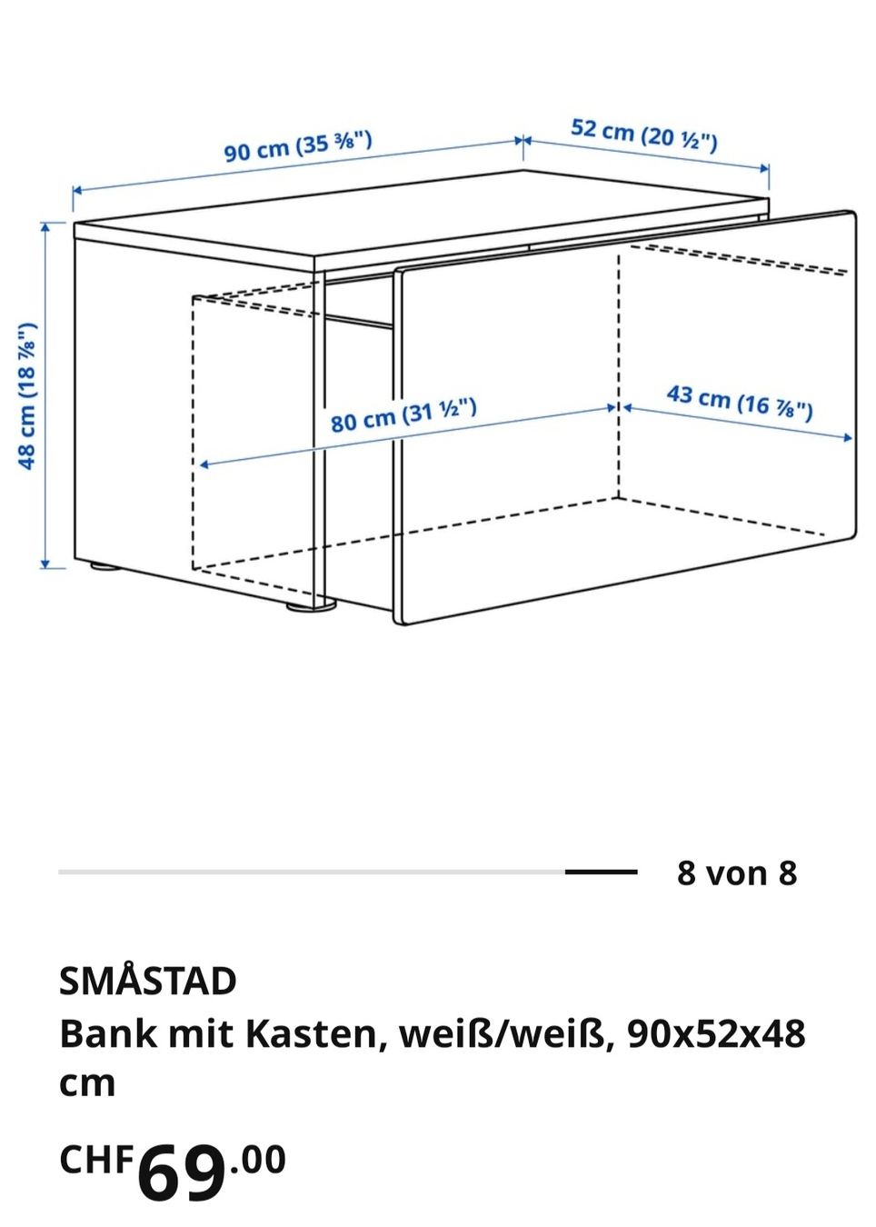 Ikea Panchine: Ikea Bank mit Stauraum – Usato da Münchwilen TG venduto da schnatterinchen116 2