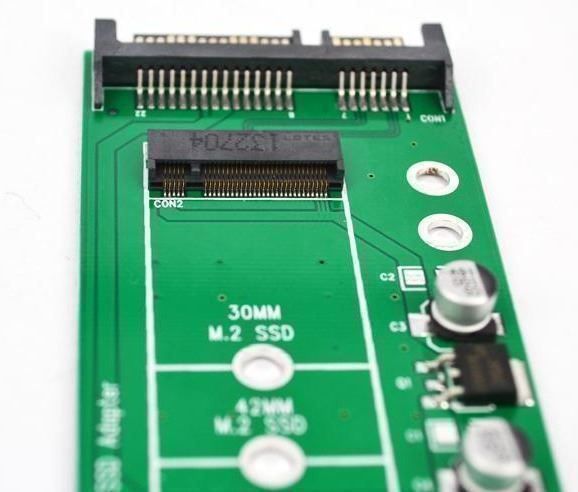 Dischi rigidi: M.2 NGFF SSD zu SATA-Festplatte Konverte – Nuovo e nell'imballaggio originale da Unterägeri venduto da RmOnline 5
