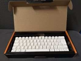 Royal Kludge RK61 Tastatur Weiss neuwertig