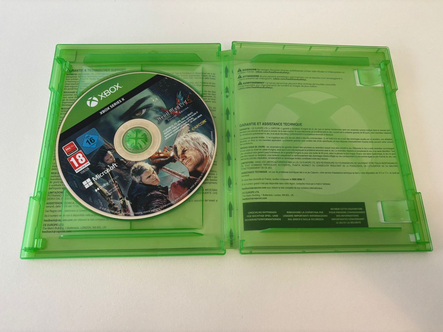 Spiele: Devil May Cry 5 (Special Edition) (XBOX Series X) – Gebraucht aus Herisau von Seyashop1 1