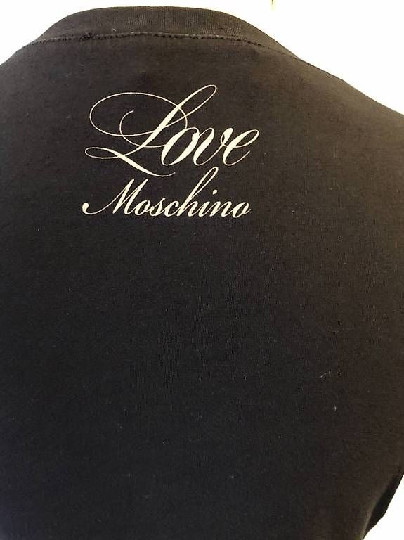 Moschino Vestiti: Robe Love Moschino noire taille 38 Fr – Usato da Lausanne venduto da Flo1006 4