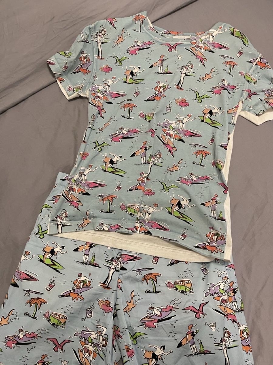 Prada Pantaloni: Coole Prada Shorts, Grösse 48, Surfer Print – Usato da Zürich venduto da MyWardrobe 4