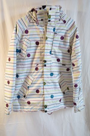 Nitro women's ski snowboard jacket size L multicolour