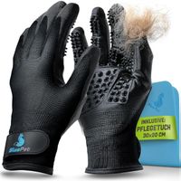 Fellpflegehandschuh für Hund Katze Pferd