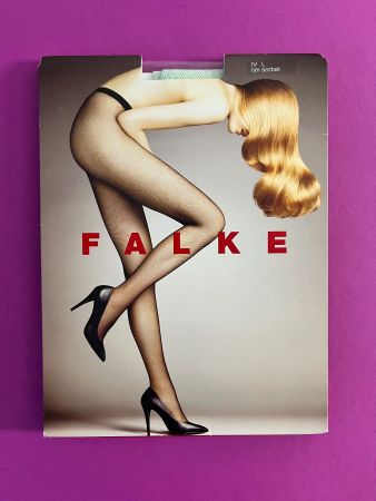 Strumpfhose, FALKE, Grösse L,  Farbe Lim Sorbet