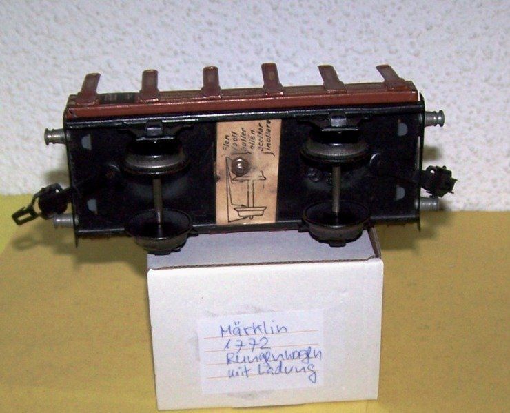 MÄRKLIN WAGON SCALE 0, KÜHLWAGEN 1683. Toys - Auctionet