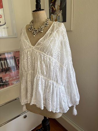 Hemisphere Bluse M, 38-40, wie neu, 2-teilig, süss Np:430.-