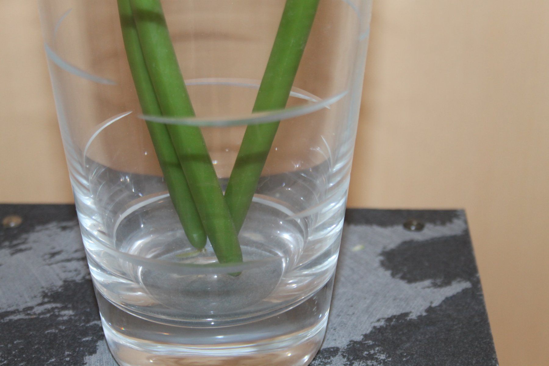 Vasi & Recipienti: Glasvase mit künstlichen Blumen – Usato da Schaan venduto da antikes_und_kurioses 1