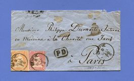 Strubelbrief von Genf nach Paris