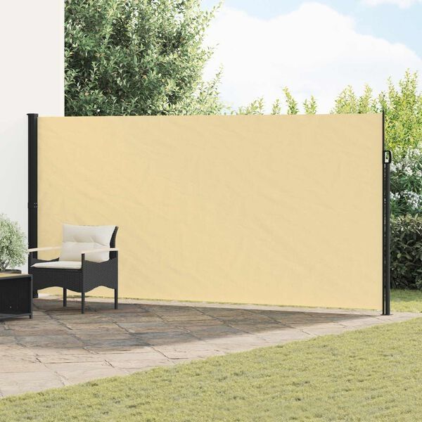 Vidaxl Parasols: Ausziehbares Seitenmarkise Sand – Neuf avec emballage d'origine à Aristau par toni.1