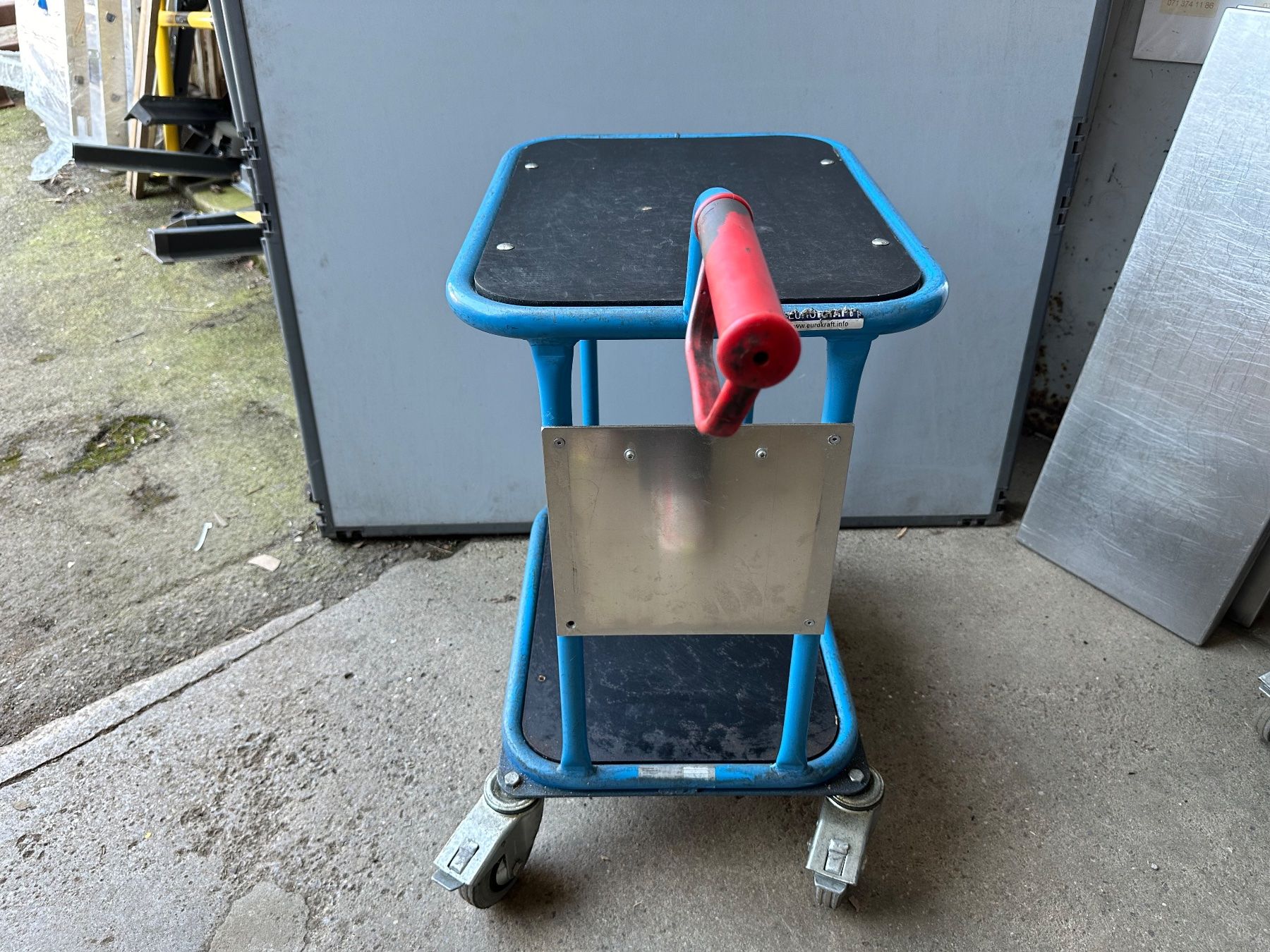 Transportwagen: Plattformwagen, Eurokraft 45x59x77cm – Gebraucht aus Necker von liq24 1