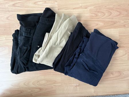 Umstandshosen-Set, Grösse S, 5 Stück, Top Zustand!