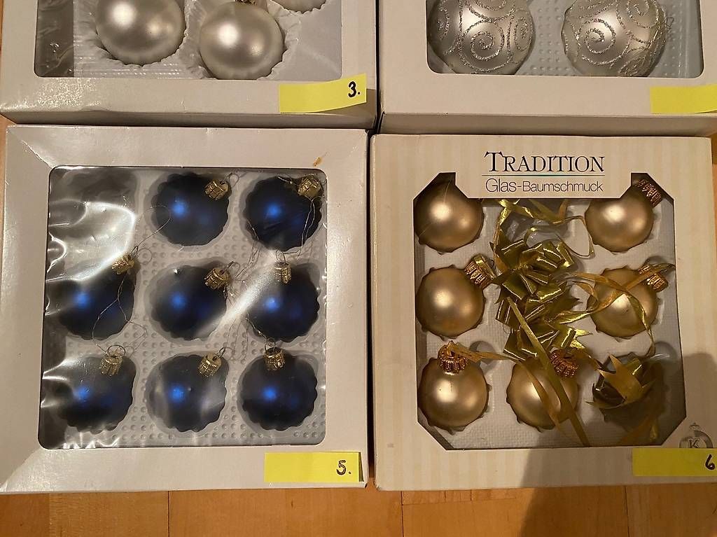 Tutte le decorazioni: Schöne Weihnachtskugeln – Usato da Münsingen venduto da inf_kd6b 3