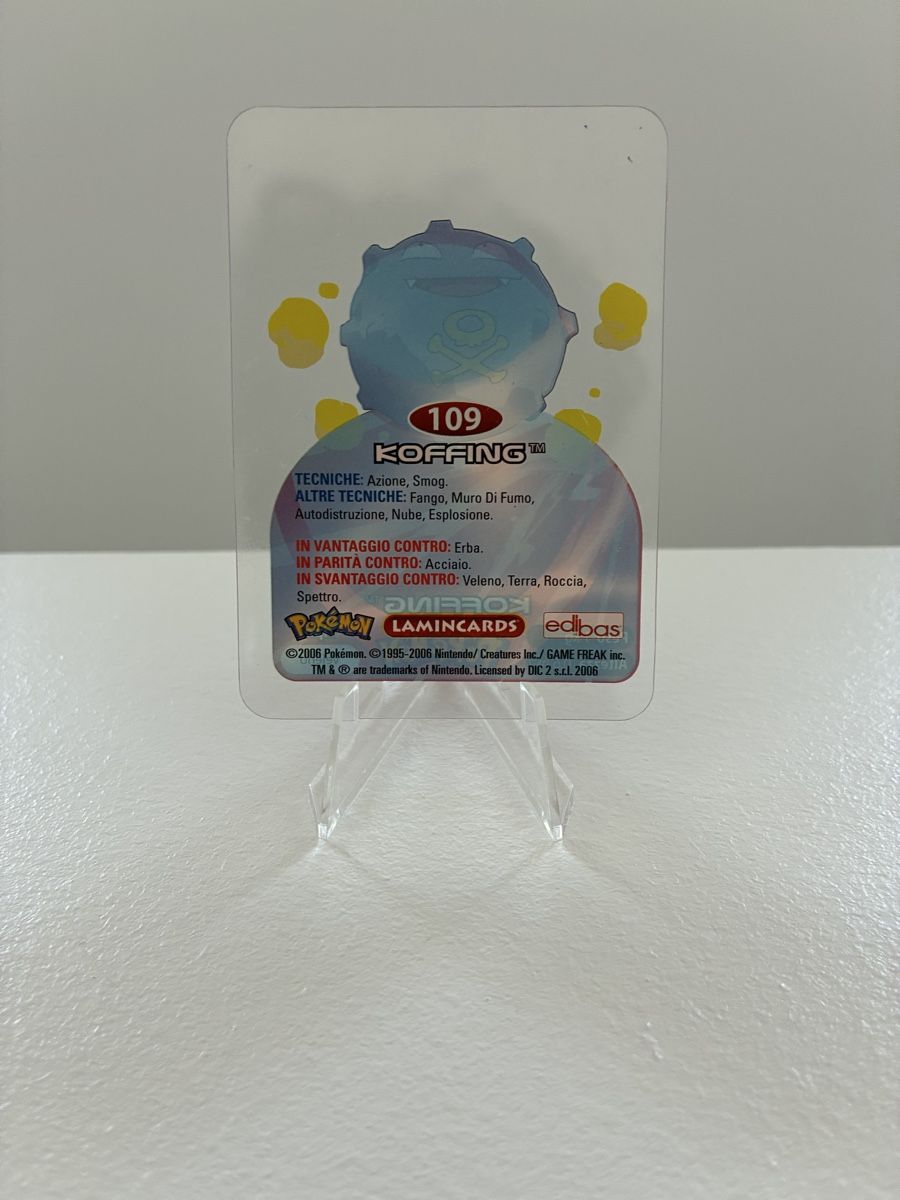 Pokémon Carte collezionabili: Pokémon Koffing 109 Lamincards – Nuovo (secondo la descrizione) da Taverne venduto da nad02026 1
