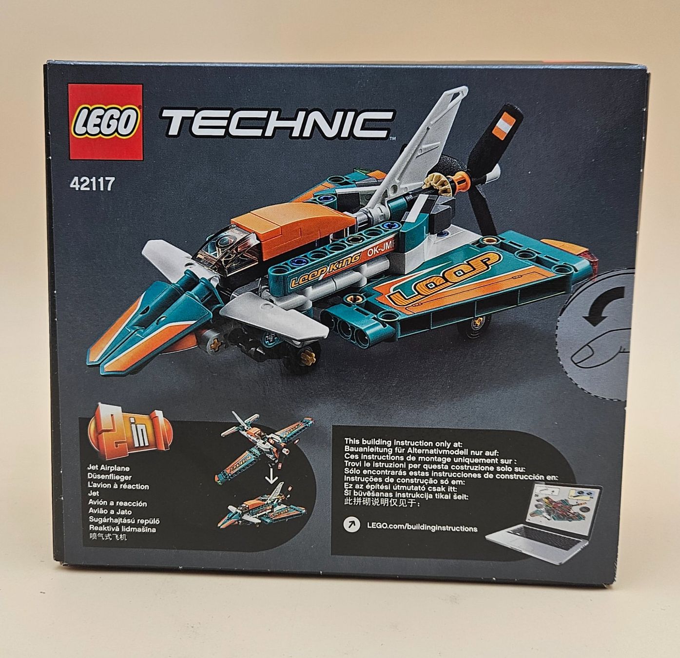 Lego Kit di costruzioni: LEGO® 42117 Technic Rennflugzeug – Nuovo e nell'imballaggio originale da Hirschthal venduto da revivalbrickz 1