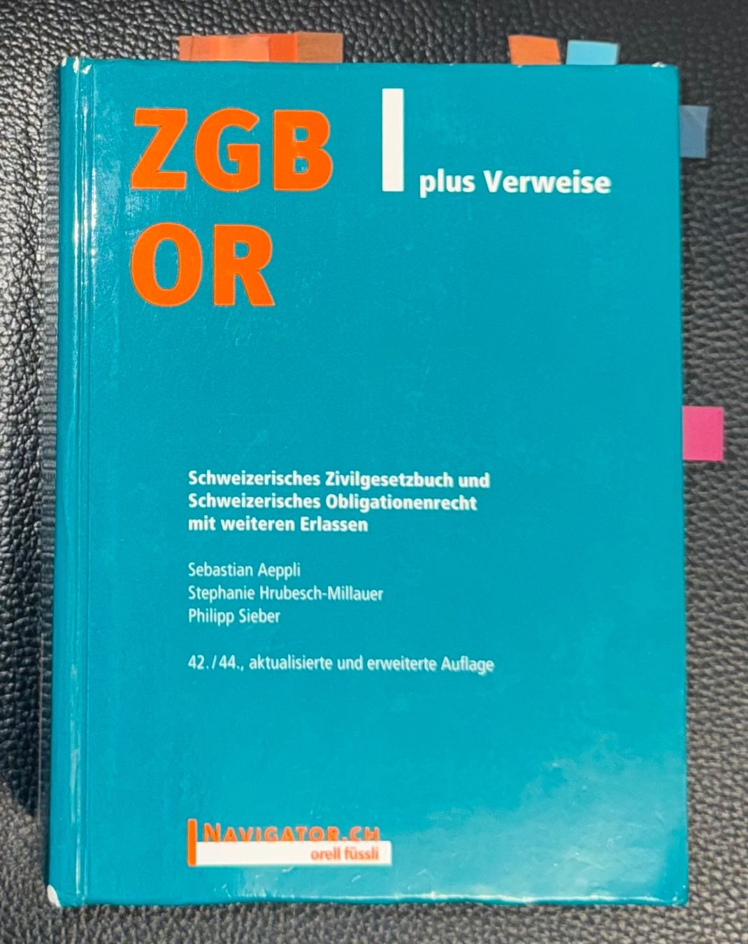 Libri: ZGB/OR – Usato da Winterthur venduto da oElao