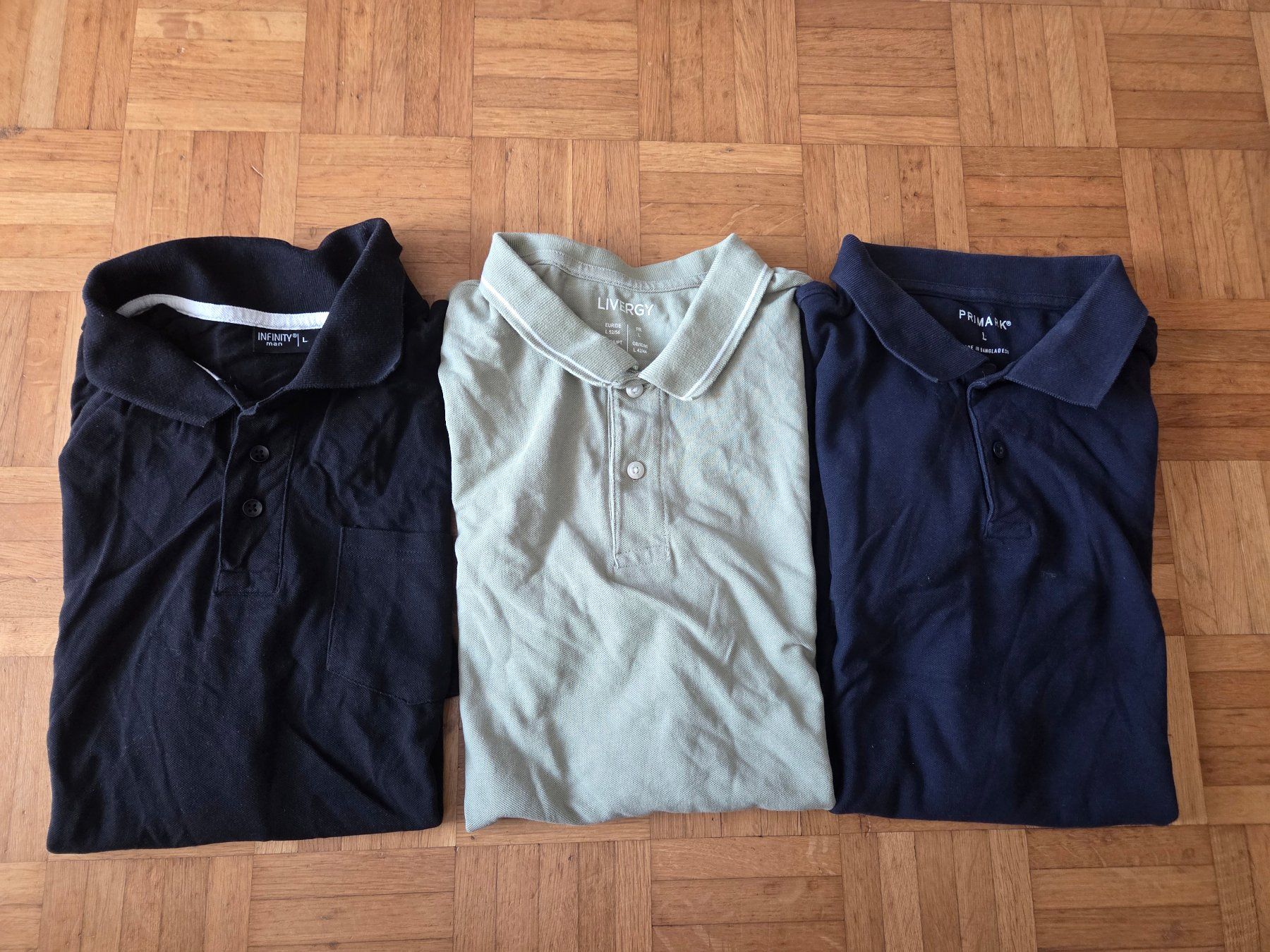 Polos: 3 Poloshirt Gr. L – D'occasion à Basel par Roundtrip