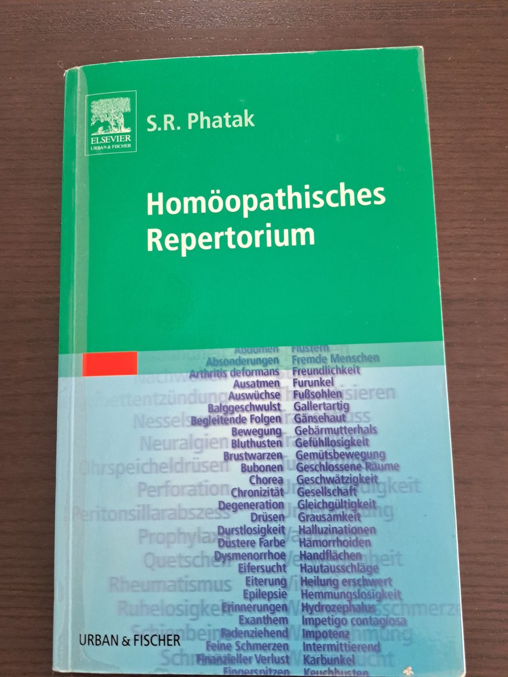 Libri: Homöopathisches Repertorium / S.R. Phatak – Usato da Seelisberg venduto da luna1313
