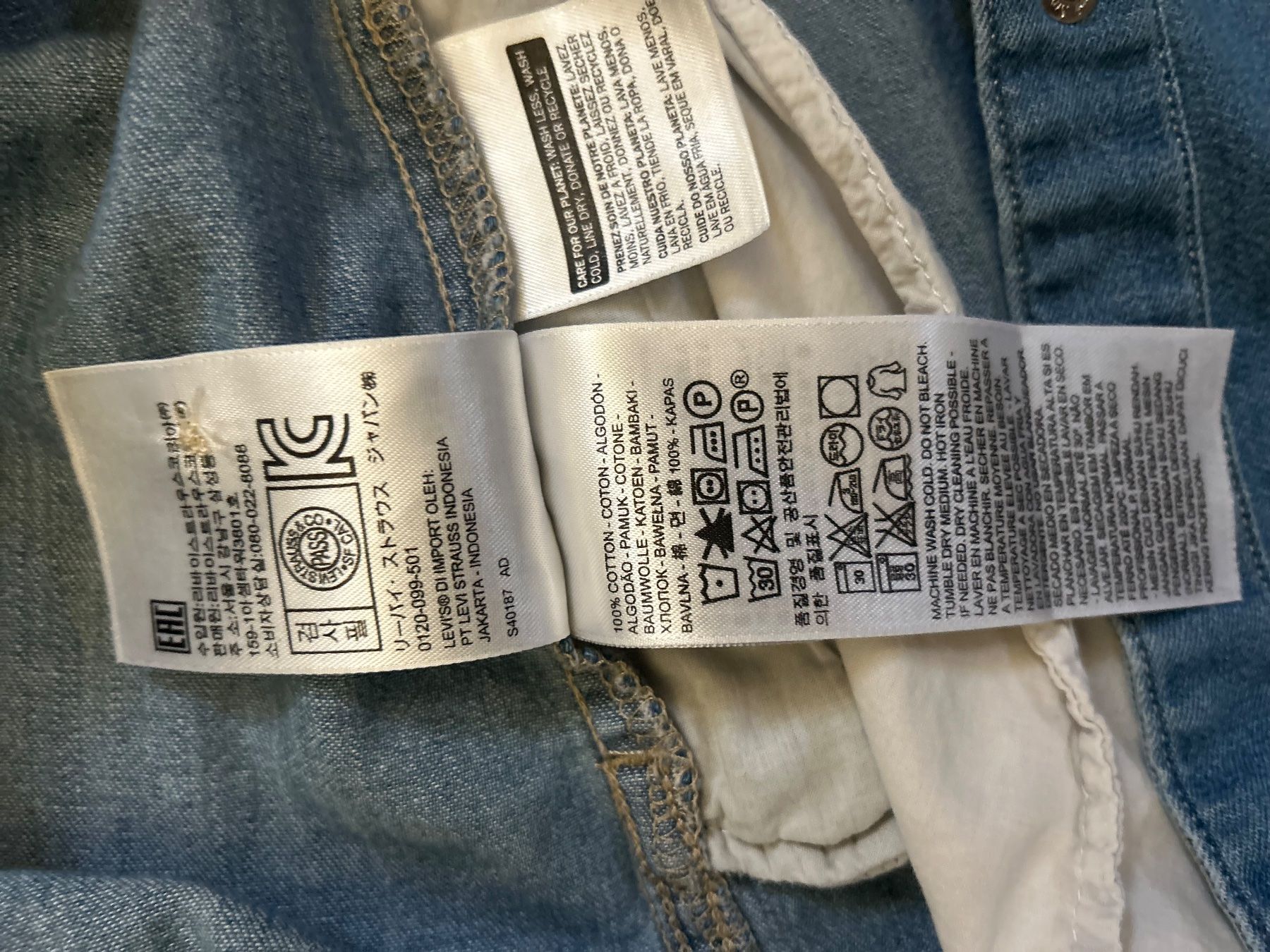 Levi's Vestiti: Levi's Jeanskleid Gr. S – Usato da Heiligkreuz (Mels) venduto da Ellengiordano 1