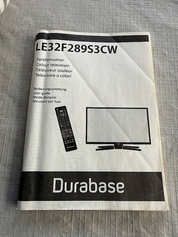 Televisori: TV  Durabase mit Fernbedienung  – Usato da Münsingen venduto da monic51