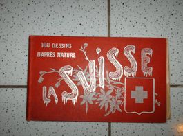 Guide album du touriste LA SUISSE, 160 dessins, complet
