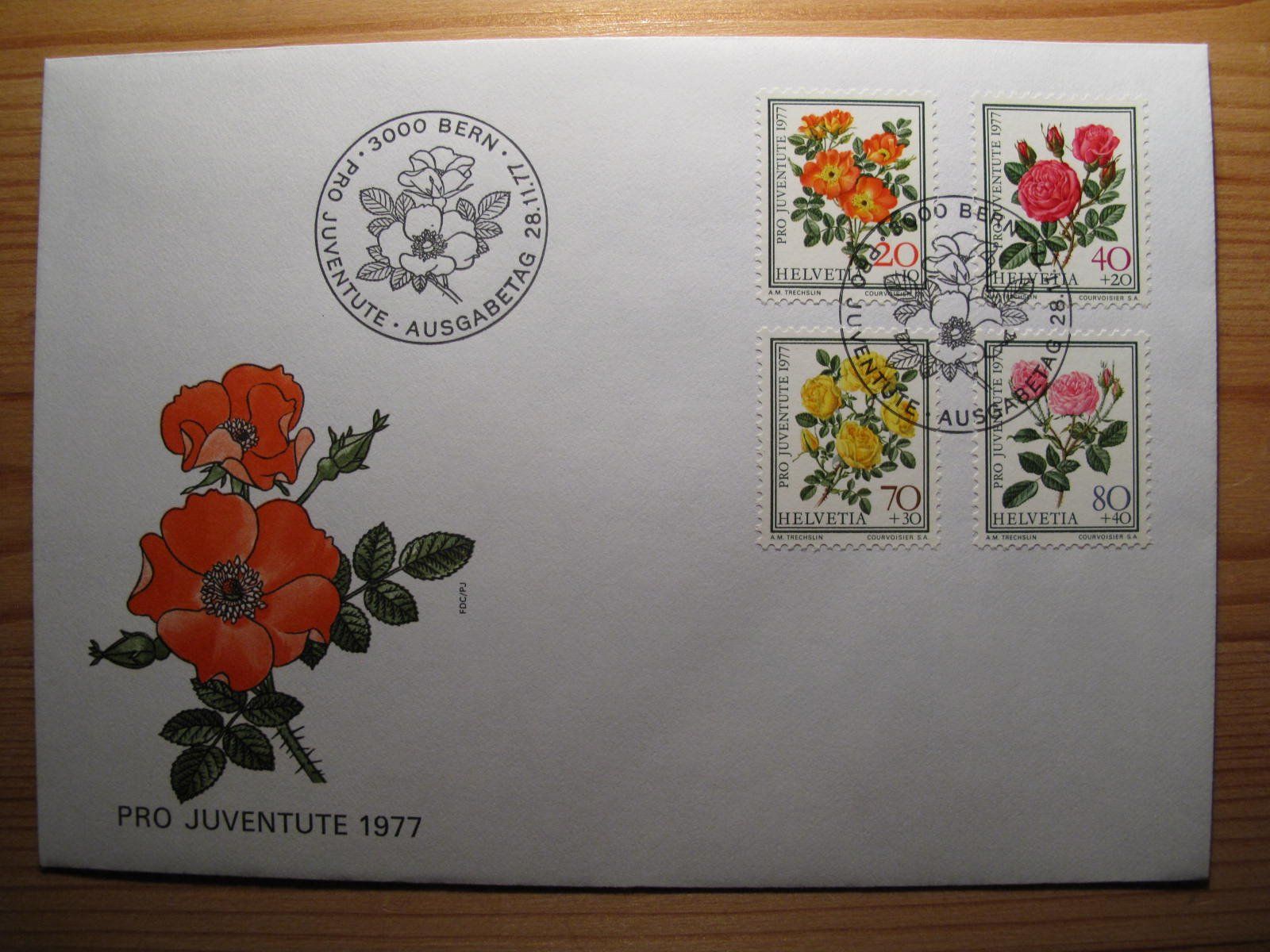 Tutti i francobolli: Pro Juventute 1977 FDC – Usato da Wil SG venduto da fva01