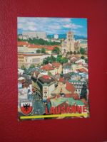 Lausanne Teilansicht Vogelschau Wappen Schriftzug