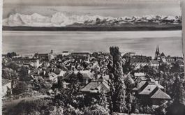 NEUCHÂTEL  &  les Alpes  -  1959