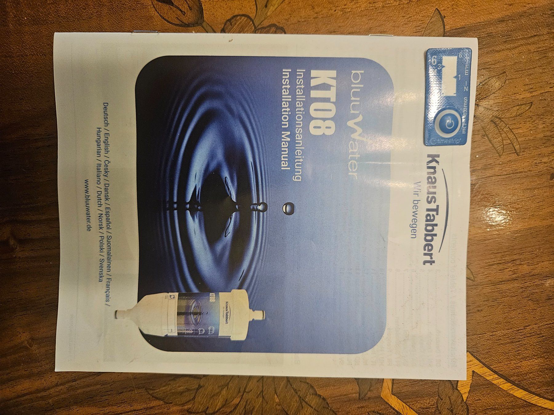 Sanitari: wohnmobil bluuwater wasserfilter – Nuovo e nell'imballaggio originale da Bern venduto da kpc_dw8z 1